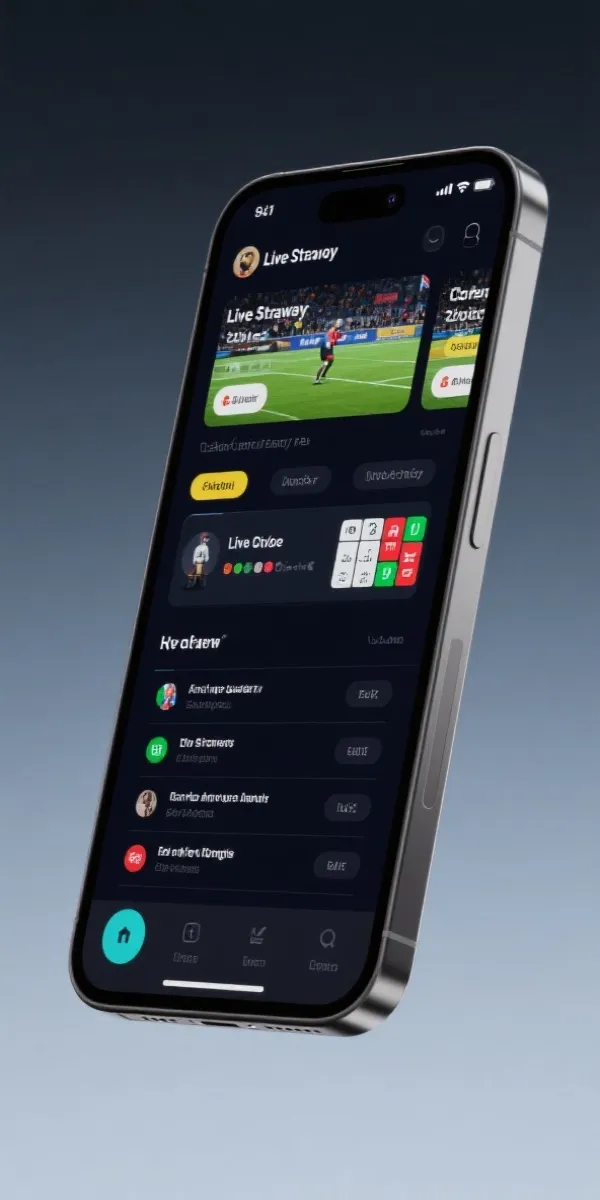 意甲视频竞猜站 App Interface